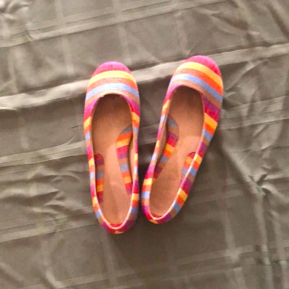 women’s stripped shoes